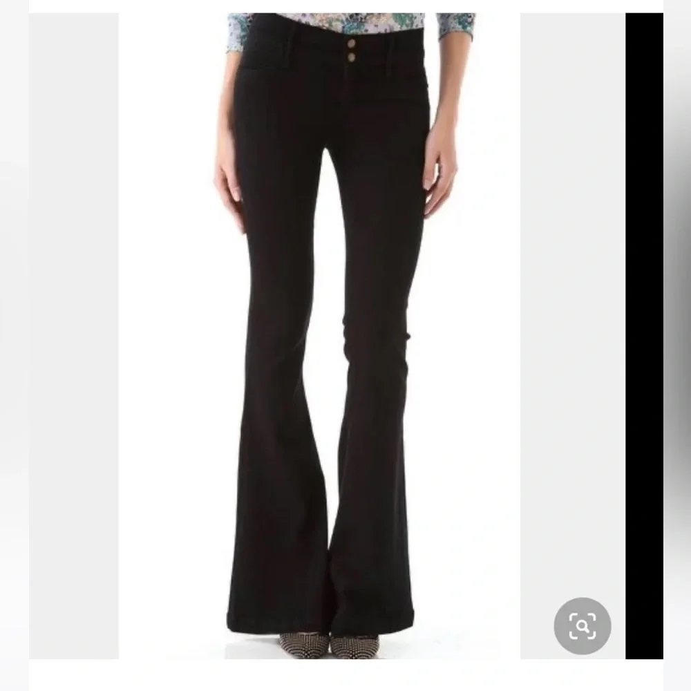 Goldsign Black Sissi Flare Jeans - Picture 2 of 15